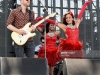 Bling Diva Showgirls perform onstage during day 3 of the 2015 Coachella Valley Music & Arts Festival (Weekend 1) at the Empire Polo Club on April 12, 2015 in Indio, California.