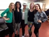 Alicia Keys with showgirls