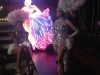 showgirls on set in silver