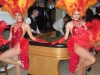 showgirls in red for casino parties