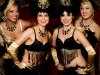 Showgirls gold & black corporate events